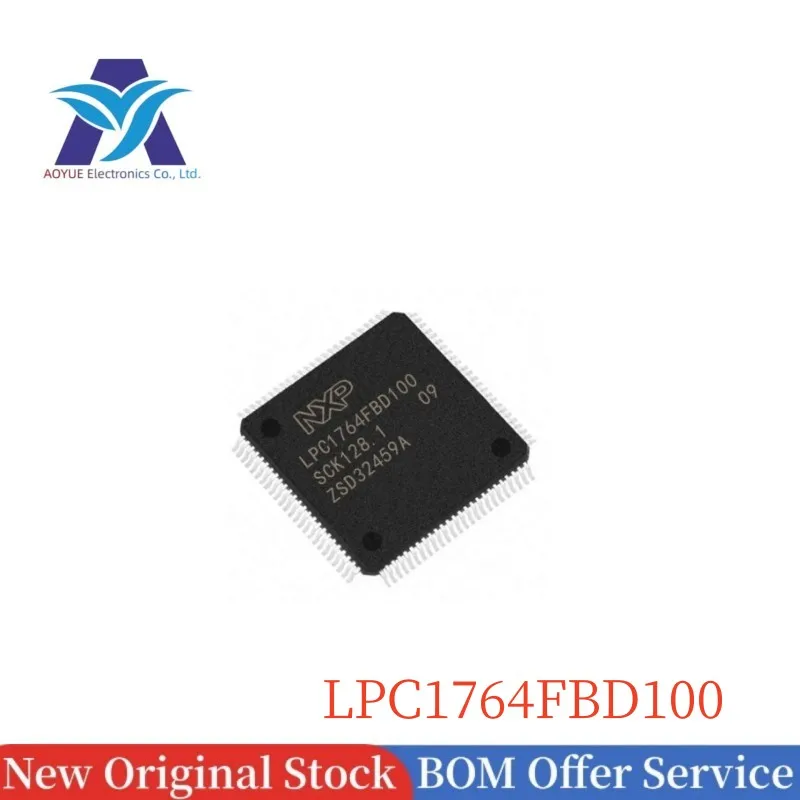 

Новый оригинальный 32-битный Arm Cortex LPC1764FBD100 LQFP100 в наличии®-Микроконтроллер M3-mcu до 512 КБ flash 64kB SRAM с Ethernet