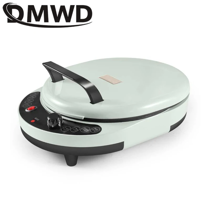 DMWD Electric Baking Pan Double-sided Heating Suspension Type Crepe Maker Breakfast Pancake Baking Machine Pizza Griddle 220V 2