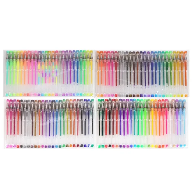 100/5 pièces ensemble de stylos Gel 100 stylos Gel colorés pour livres de coloriage dessin Doodle artisanat Scrapbooks journal planificateur fournitures scolaires 4 100/5 pièces ensemble de stylos Gel 100 stylos Gel colorés pour livres de coloriage dessin Doodle artisanat Scrapbooks journal planificateur fournitures scolaires 4