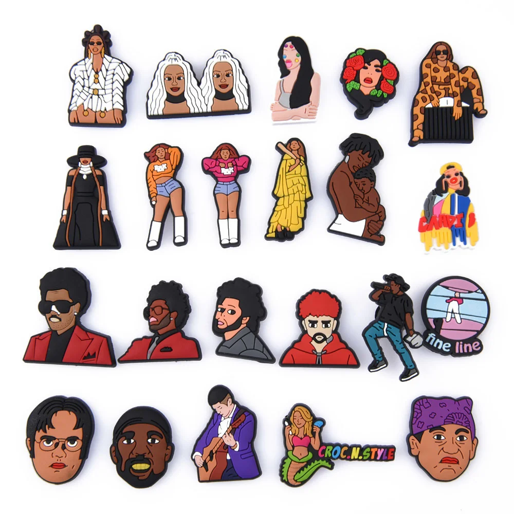 Рисунок 3 - Подвески из ПВХ для обуви