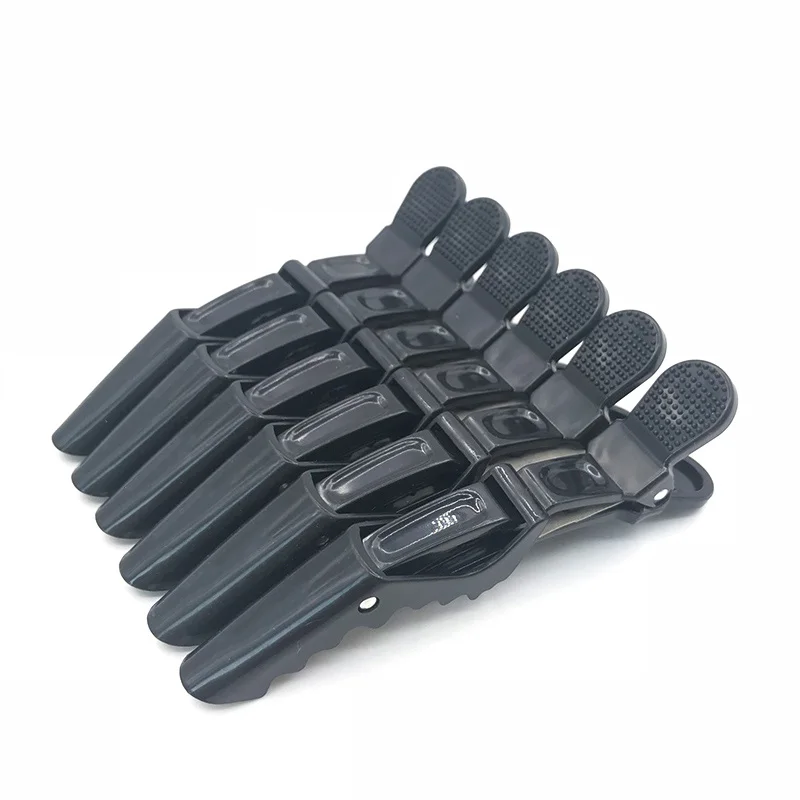 6 Pcs Hair Clips Mouth Professional Hairdressing Beak Sectioning Clips