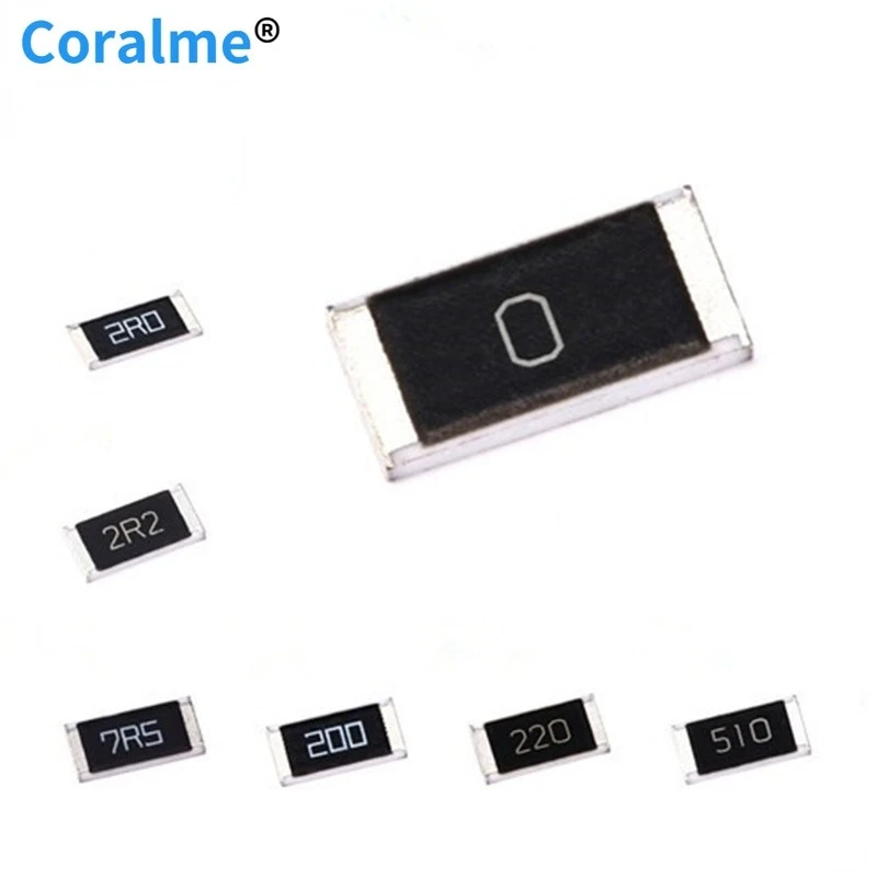 50 шт. SMD чип резистор 2512 1 Вт 5% 820R 680R 620R 470R 200R 100R 47R 6R8 4R7 3R9 3R3 3R 2R2 2R 1R8 1R5 1R2 1R1 1R 0R |