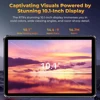 Oukitel RT9 4G Rugged Tablet 10.1" HD Display 24GB RAM 256GB Waterproof Tablet 11000mAh Battery Android 14.0 Tablet PC 3