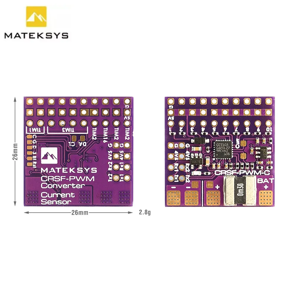 MATEK CRSF-PWM Convertisseur 6/10 canaux pour TBS Crossfire