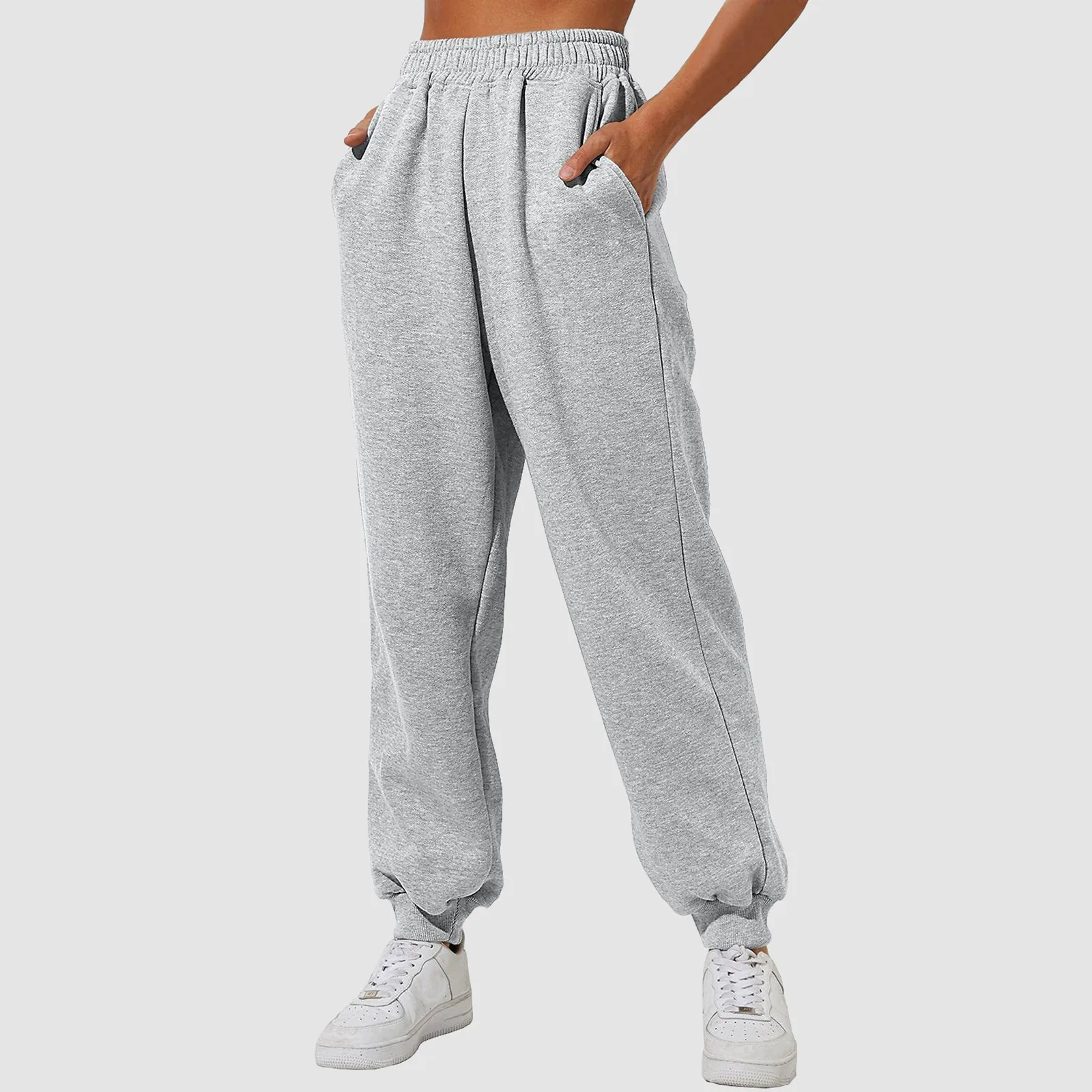 New Gray Women Sweatpants Autumn Baggy Streetwear Oversize Sports Pants Black Spring Joggers Streetwear Trousers 3d owl men s sports hoodie set fashion men s pullover sweater sweatpants 2 piece oversize 6xl spring and autumn men s casual set