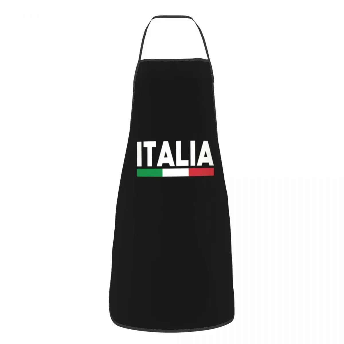 

Unisex Flag Of Italy Bib Apron Adult Women Men Chef Tablier Cuisine for Kitchen Cooking Italian Patriotic Baking