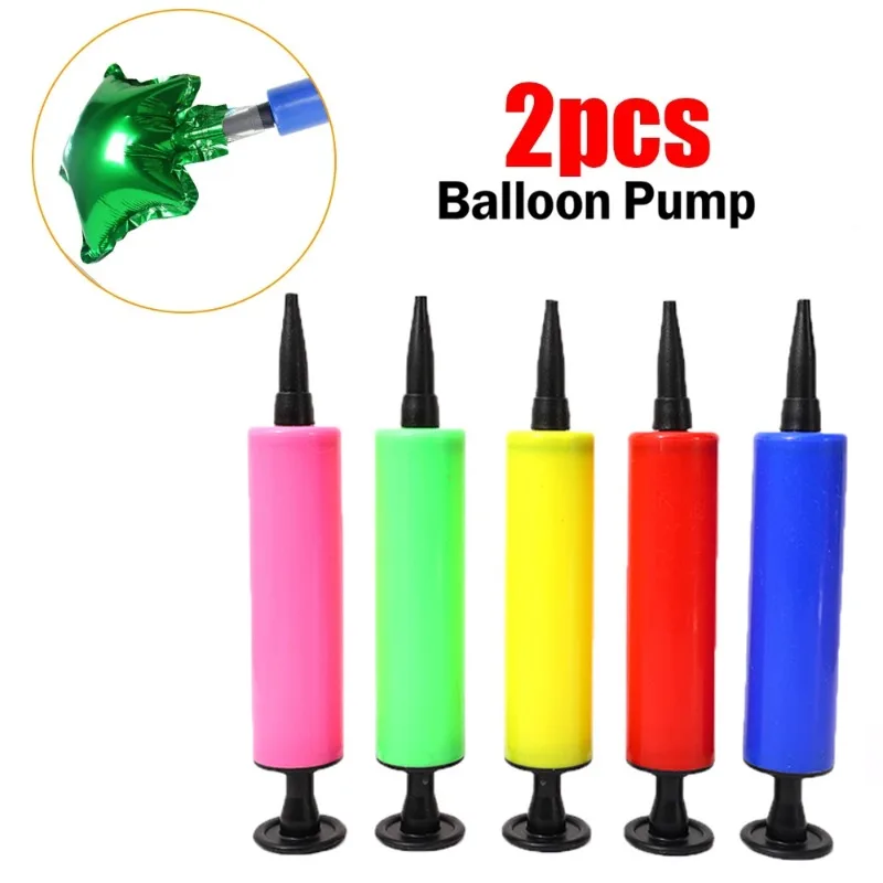 HandPushBalloonPumpPlasticBalloonInflaterAirPumpBalloonAccessoriesBirthdayParty