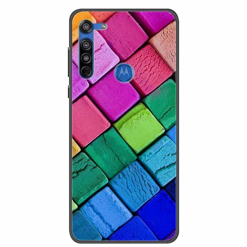 Elegant Marble Soft TPU Silicone Phone Cover - Artistic Cat Design Bumper Case for Moto G Pro and Stylus