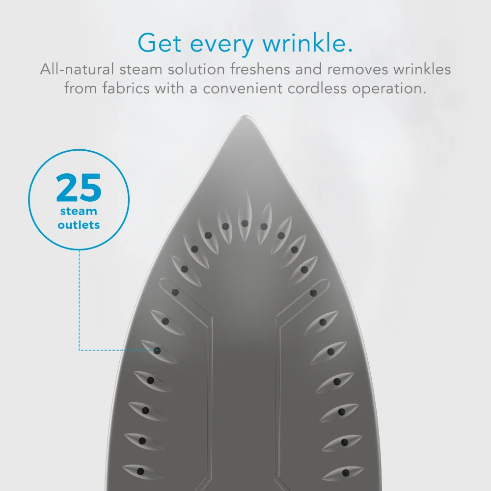 SF-760 Cordless Steam Iron, White Iron for Clothes  Portable Iron Steam Iron for Clothes 6