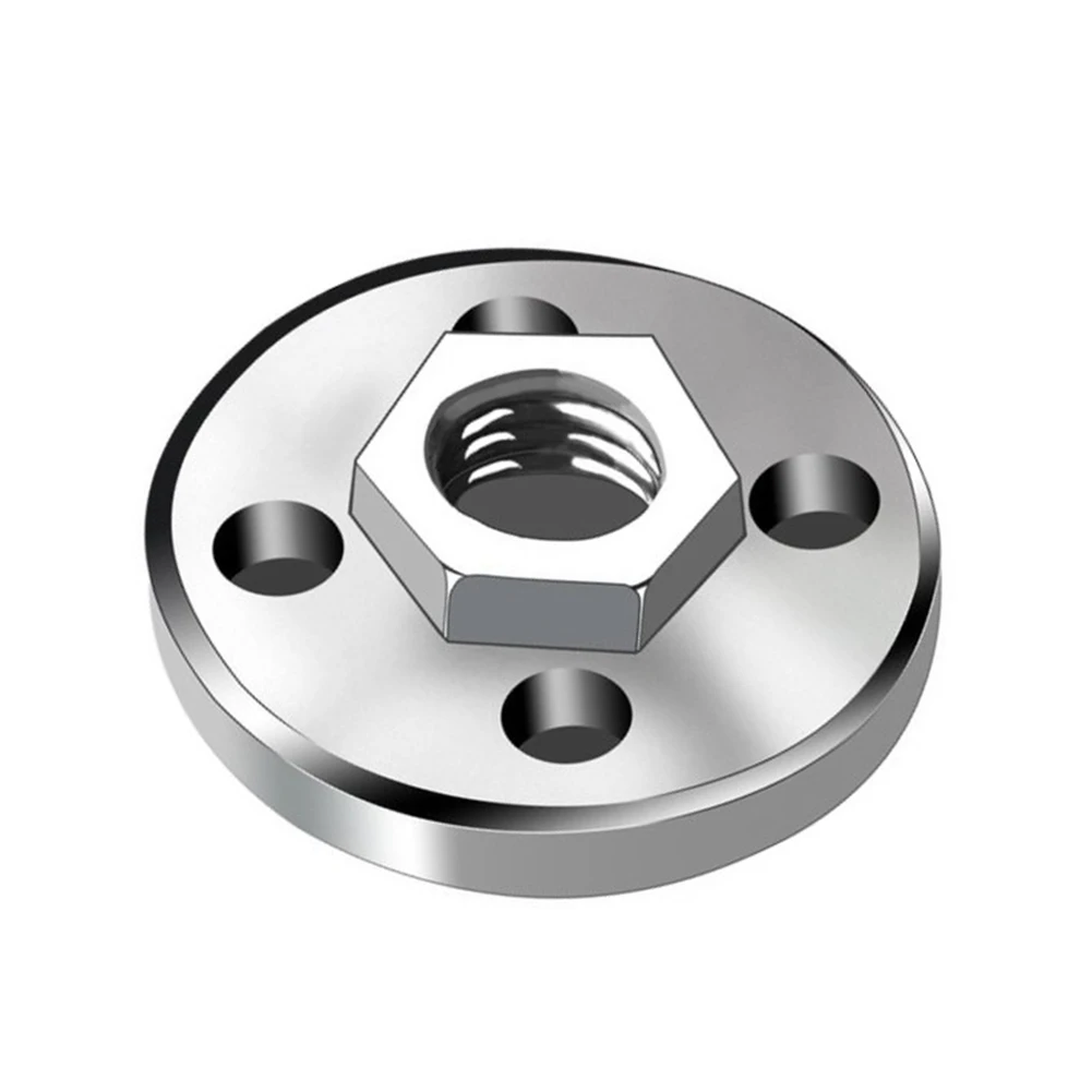 Hexagon Flange Nut Pressure Plate Cover Hexagon Nut Fitting Tool For 100 Type Angle Grinder/polisher Replacement Accessory Part