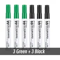 3green 3black