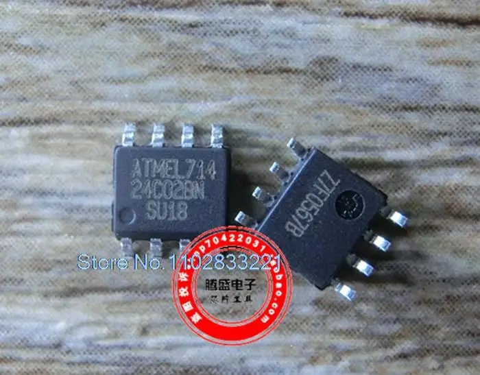 

10PCS/LOT AT24C02BN-10SU-18 24C02BN SOP-8
