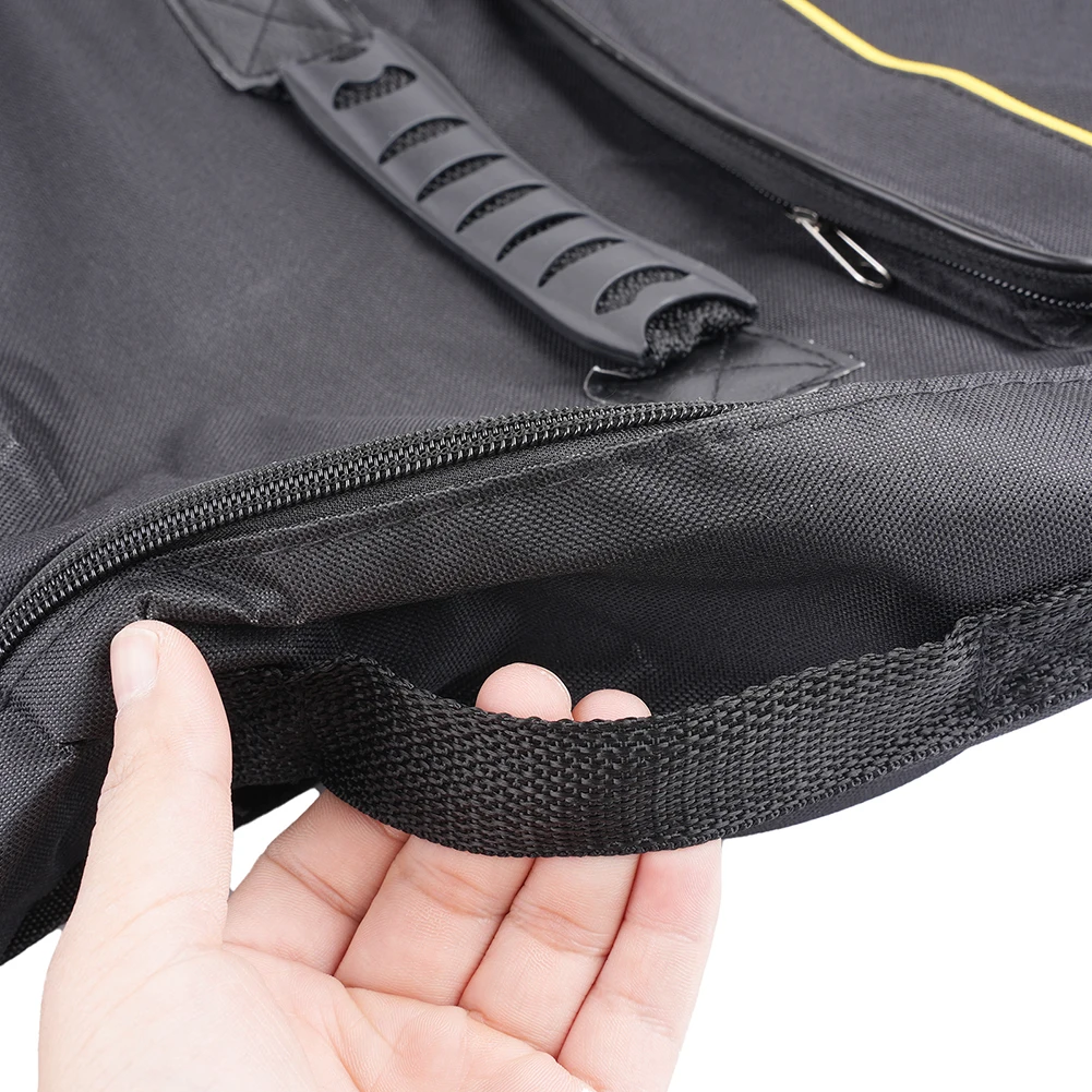

Acoustic Guitar Bag Backpack Bag Black Case Double Guitar Padded Straps Useful Practical Reliable Duable Newest