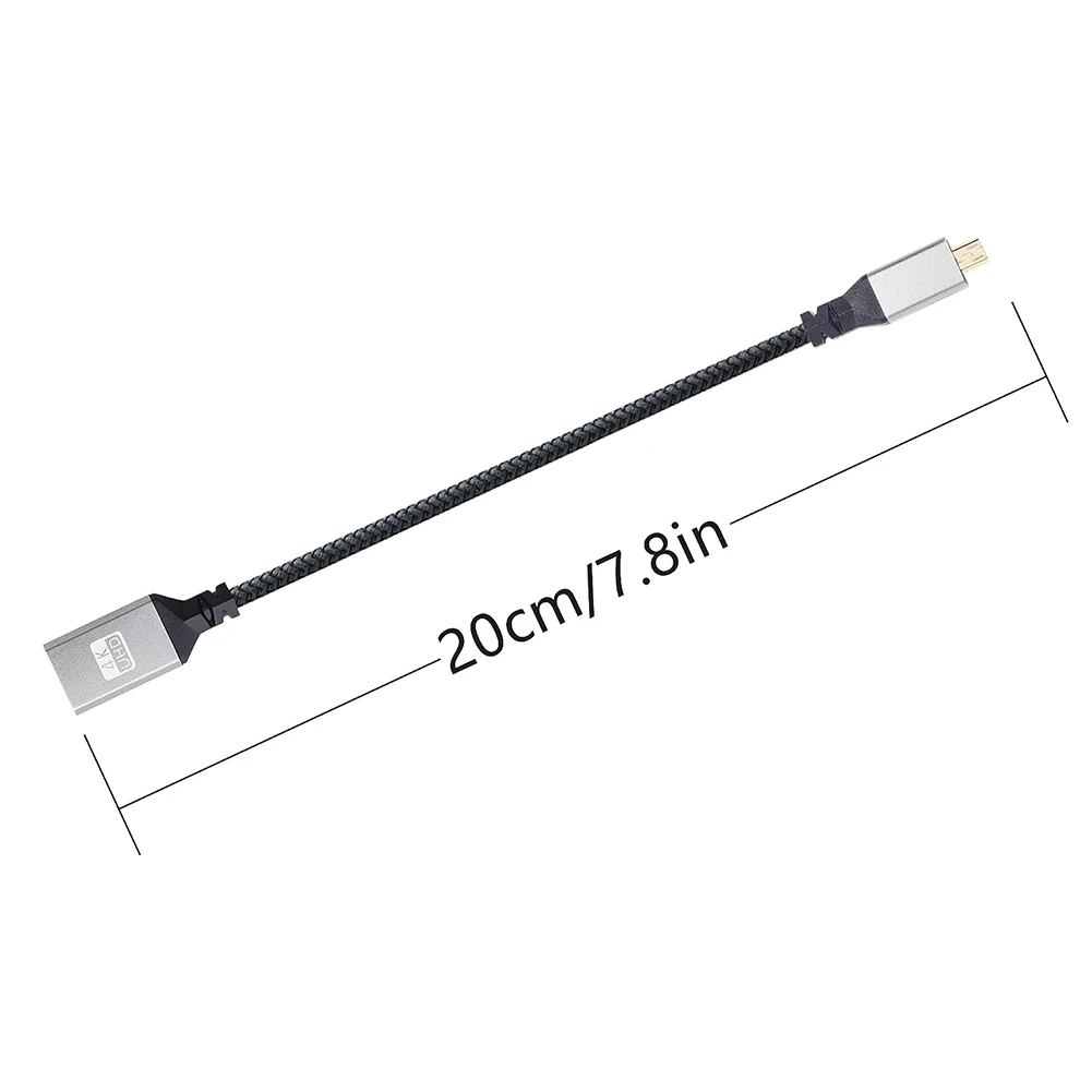 ī޶ HDTV Ϳ  , ũ HDMI ȣȯ ͽټ ̺, V2.0, 4K @ 60HZ, 20cm