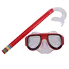 Kids Breathing Diving Goggle Mask Tube Shockproof Swimming Anti-fog Glasses Band Snorkeling Underwater Accessories Set