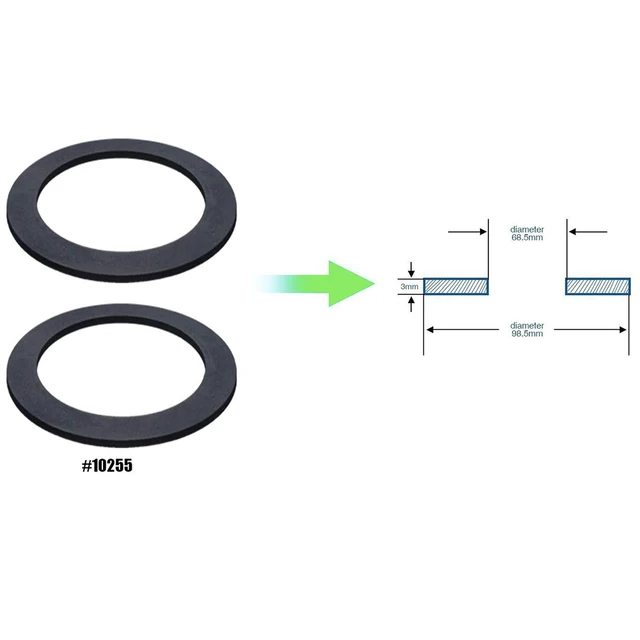 Tartozékok Gumi Mosó 2Db Lapos Szűrő Az Intex -Hez Úszómedencék Bemeneti/Kimeneti Lyukak Szabadtéri Vadonatúj