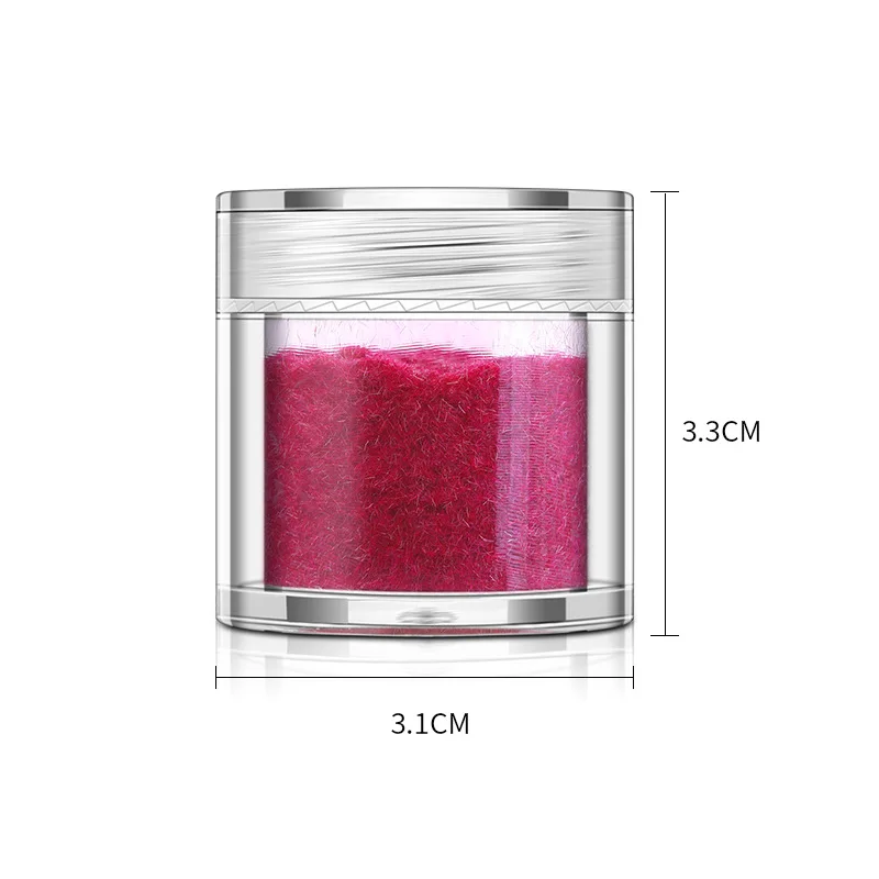 Vibrant Velvet Nail Art Glitter Powder - 10 Rich Colors for DIY Manicure & UV Gel Polish, 10ml