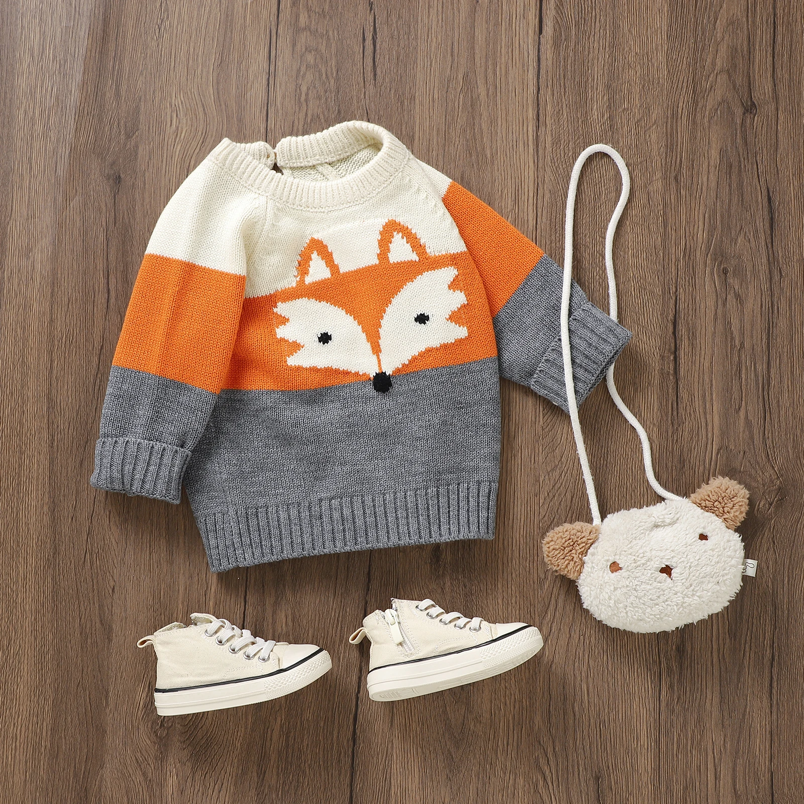 ma&baby 0-3Y Newborn Infant Toddler Baby Girl Boy Sweaters Knit Warm Long Sleeve Tops Pullover Fall Winter Spring Clothes