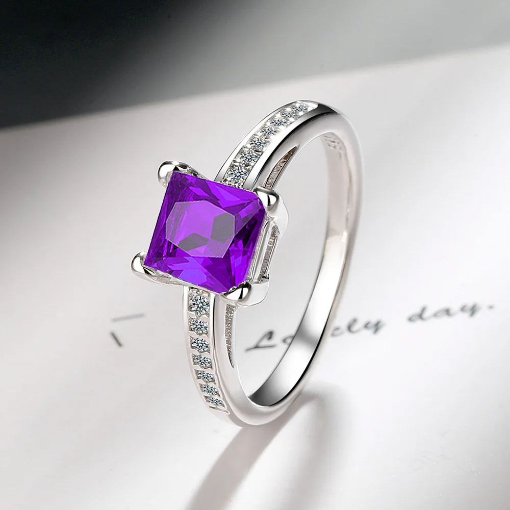 خواتم من الفضة الإسترليني عيار 925 مقاس 5 # -10 #...