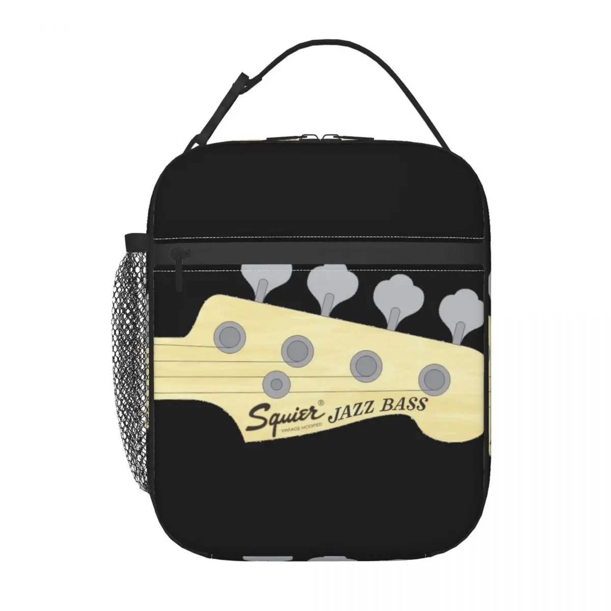 Insulated Lunch Bag Jazzz Basss Lunch Box Tote Food Handbag