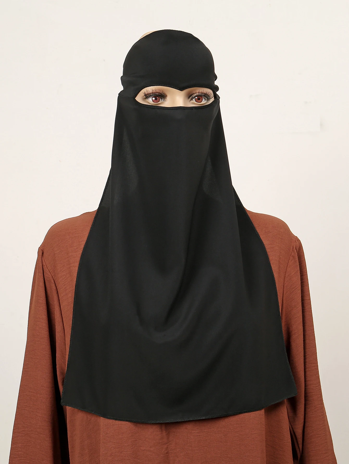 

Головной платок Ближнего Востока Рамадан ИД мусульманский хиджаб женский полный Чехол Niqab Паранджа тюрбан шляпы с вуалью мусульманский шарф полные шали шапка