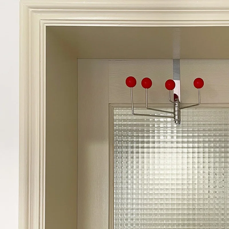 Home Door Back Hook Wall Hanging Rotatable Clothes Towel Hanger Bathroom Space Saving Hook Home Kitchen No Punch Organizer Tools