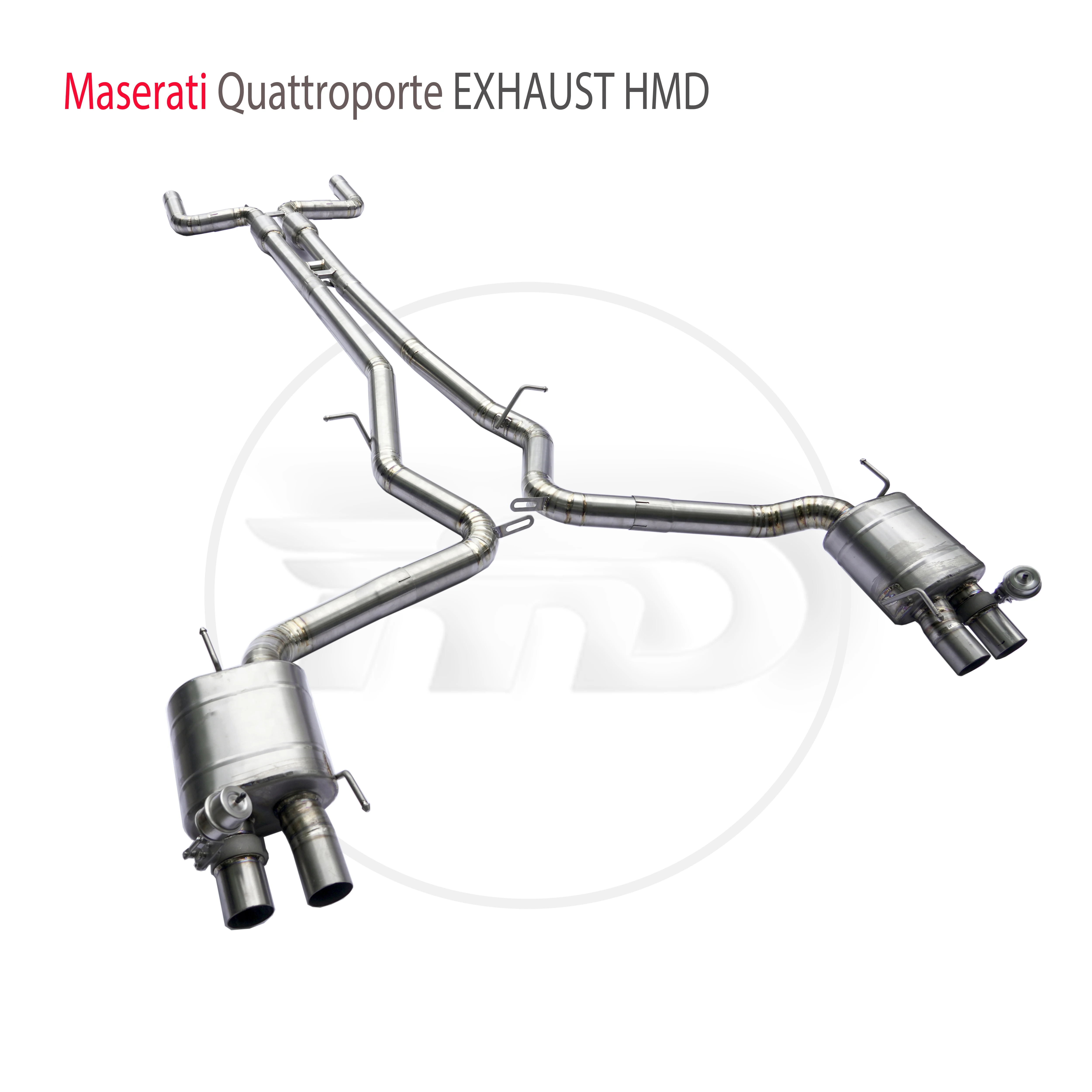 

HMD Titanium Alloy Exhaust System Performance Catback is Suitable For Maserati Quattroporte Auto Modify Electronic Valve