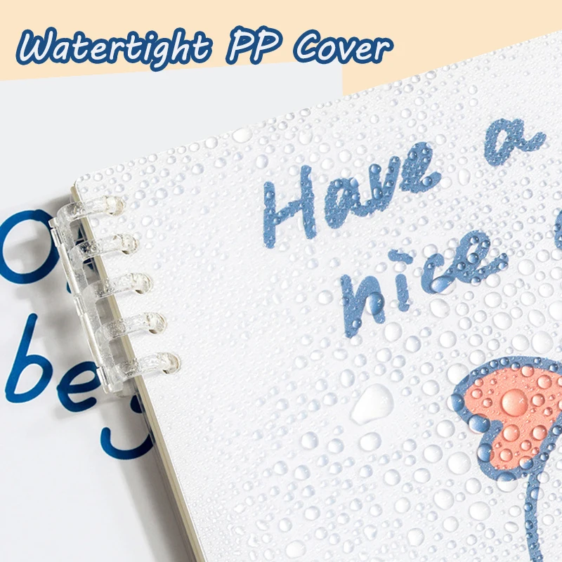 Come On Duck,Loose-Leaf A4/A5 Notebook,60 Sheets/Book,Watertight PP Cover,Horizontal Line Page,Office Study Stationery QP-87 6