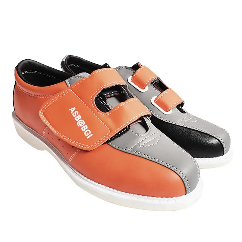 Bowling Shoes For Men Women Professional Sneakers Sports Shoes Couple Models Breathable Leather 29-46 Large Size