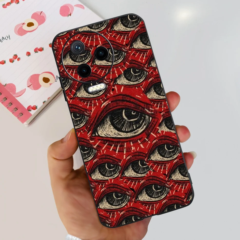 Charming Fashion Painted Soft Silicone Phone Case with Bumper Protection