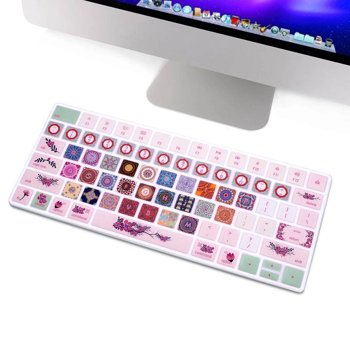 Cute Keyboard Protector Cover Versione Usa Silicone Per Apple Wireless Imac Magic Keyboard Mla22Ll/A Model A1644 Protector Skin