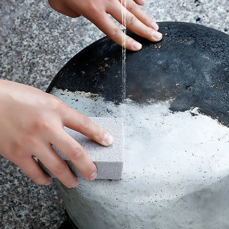 Barbecue Cleaning Tools Barbecue Cleaning Brick Grill Cleaning Brush Grill Pan High Temperature Resistant Pumice Outdoor Travel