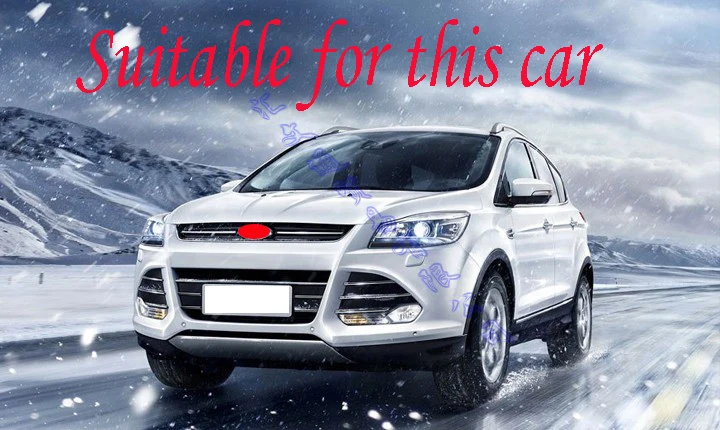 For Ford Escape Kuga 2013- Plastic Exterior Visor Vent Shades Window Sun Rain Guard Deflector 4pcs