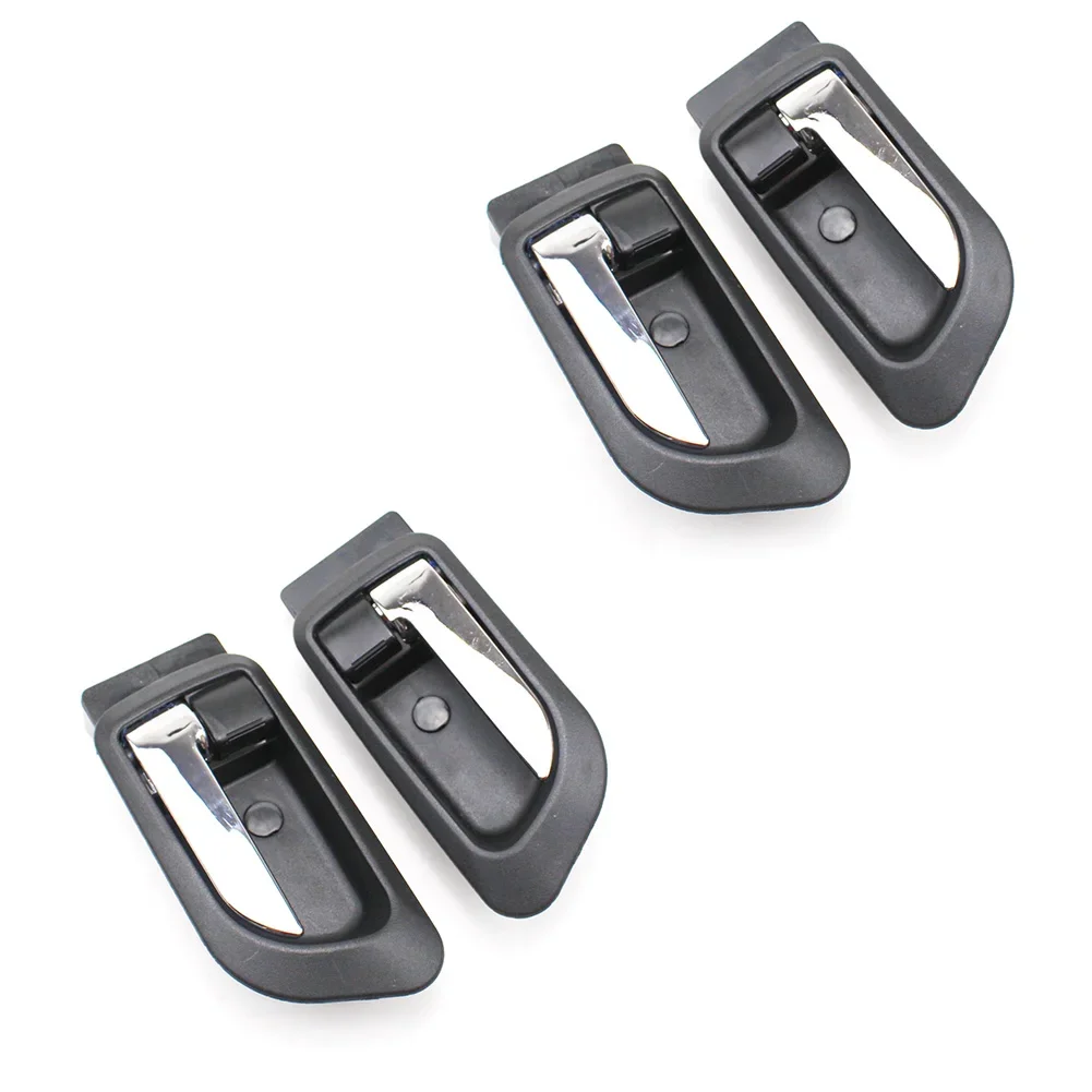 만리 장성 호버 H5 HAVAL H3 H5 GWM X200 용 4PCS 블랙 인테리어 도어 핸들 내부 도어 Armest