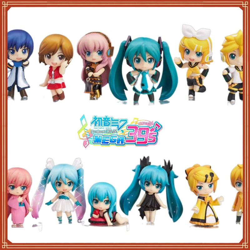 

Hatsune Miku 6Pcs Deep Sea Hatsune Girl Anime Peripheral Hand-made Toy Model Ornament Office Decoration Room Toy Christmas Gift