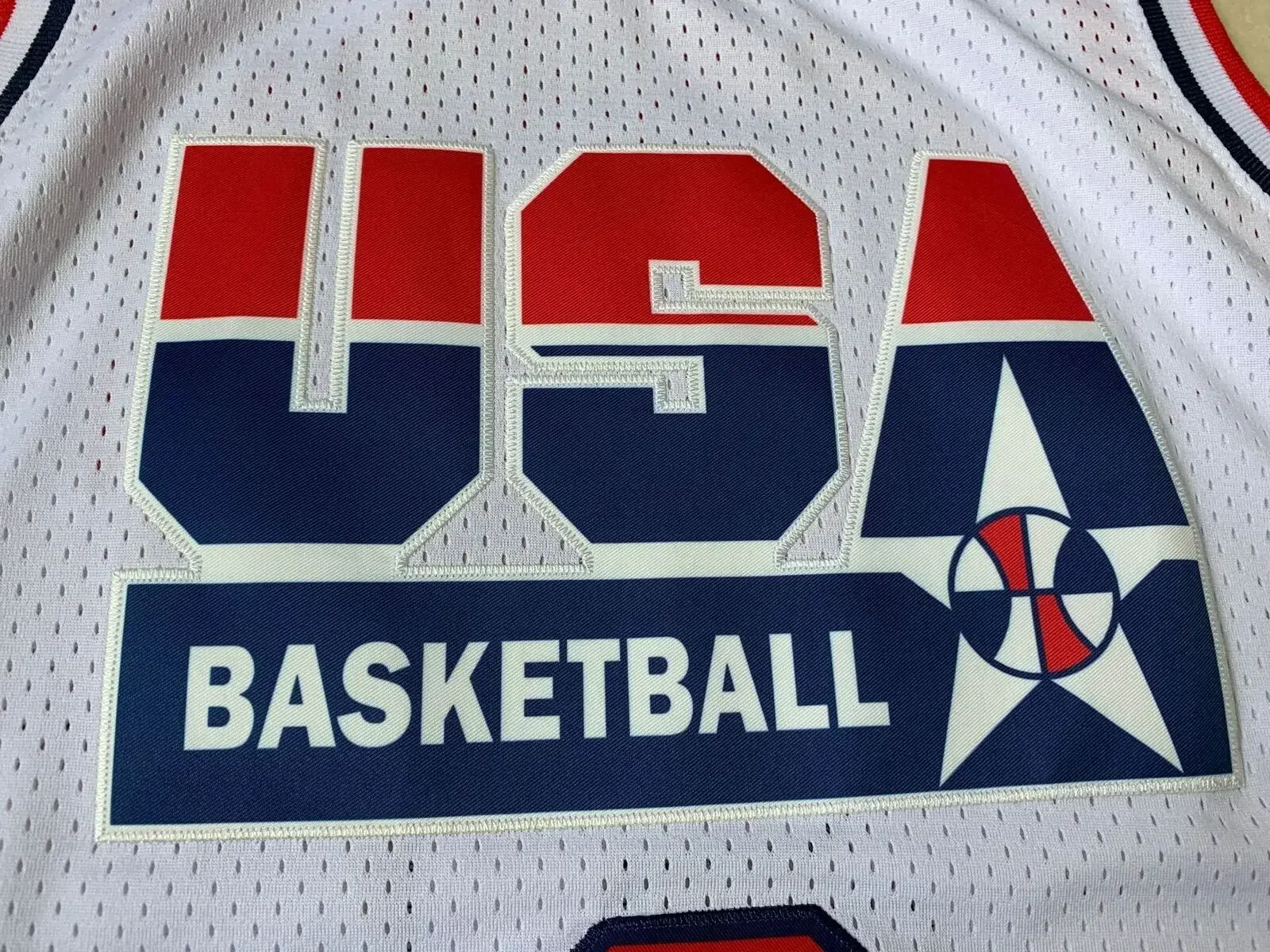1992 Dream Team #9 Jordan Basketball Jerseys Navy White All Stitched Throwback