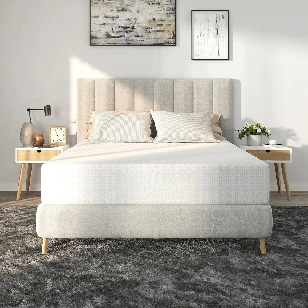 Memory Foam Mattress 6-14Inch Queen Size Medium Firm Bed in a Box
