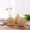 Glasses Rattan Vases,Flower Nordic Style Modern Decorative Vases Desktop Decor Vase for Home Living Room Decor Room Decoration 1
