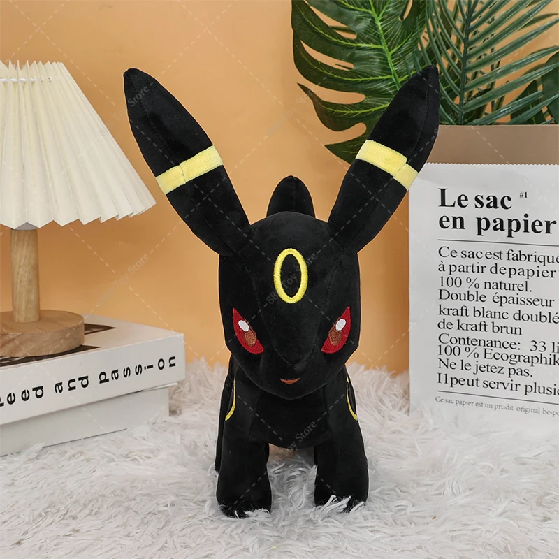 31cm Pokemon Plush Shiny Umbreon Standing Soft Stuffed Animals