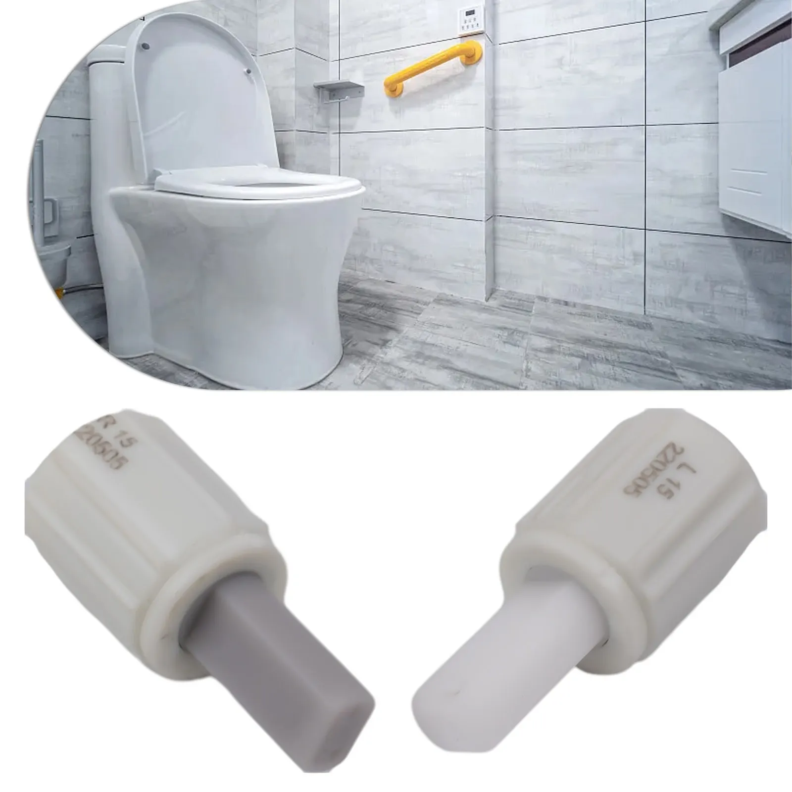Toilet Seats Top Fix Hinge Toilets Softs Close Hinges Damper Universally Bathroom Toilet Cover Replacement Fittings 1 Pair toilet hinge replacement