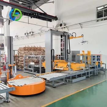 Robot Pallettizzatore Industriale in Vendita, Braccio Meccanico Flessibile per Impilamento Sacchi e Cartoni, Imballaggio Automatico a Basso Costo