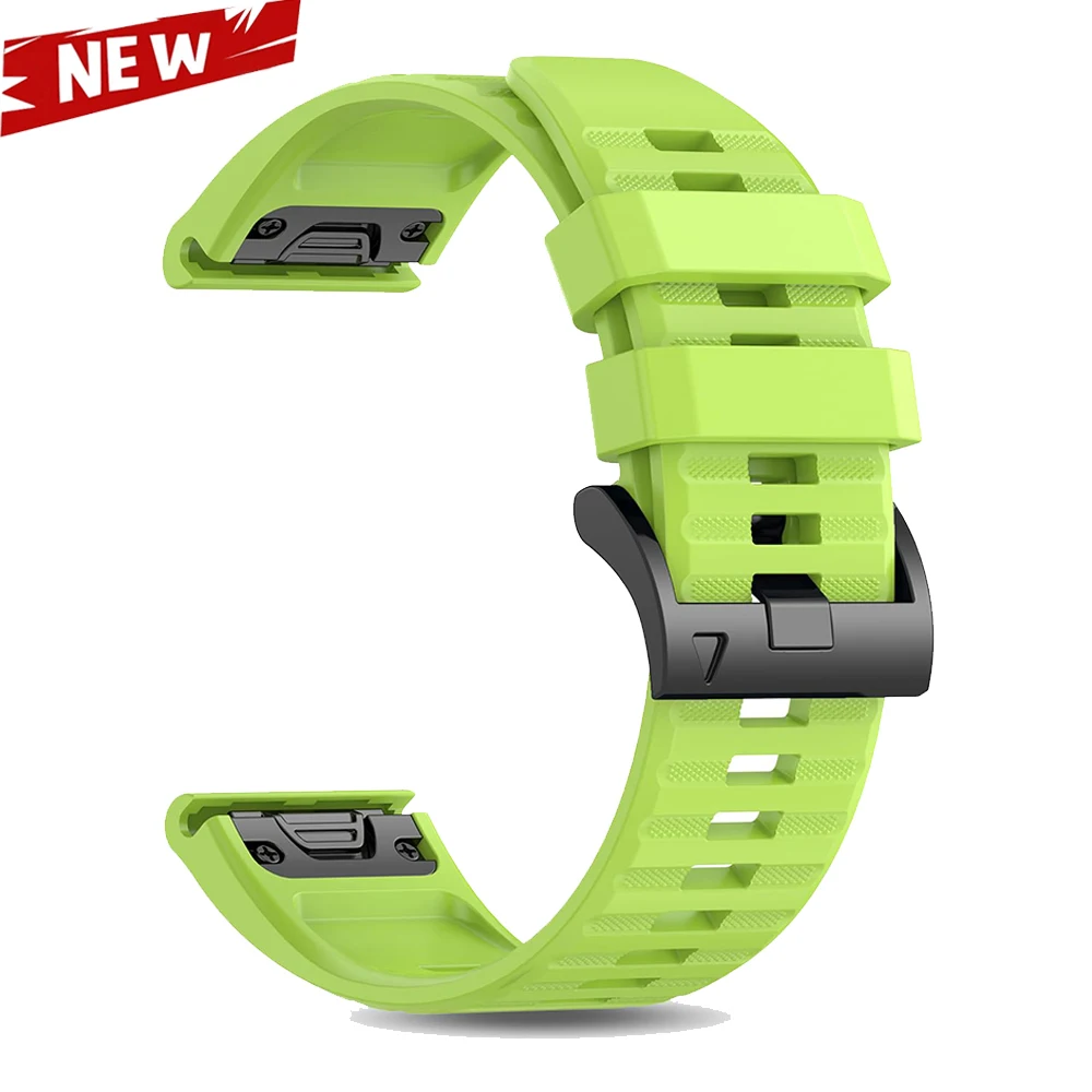 Premium Sport Rubber Bracelet for Fenix8 Watch - Durable and Stylish Strap