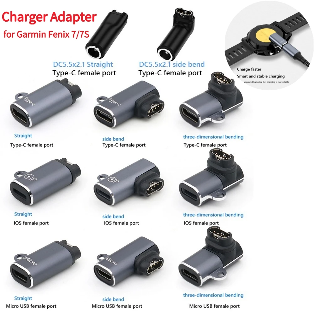 Garmin Watch Charger Usb Adapter Garmin Fenix 5 Charger Usb C