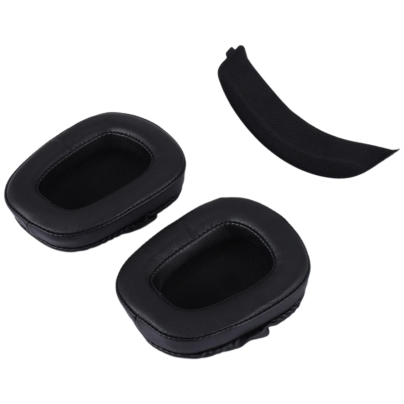 1Pair Foam Ear Pads Cushion Leather Earpad For Logitech G933 G935 G633 / G 933 G 935 633 Artemis Headphones ear pads