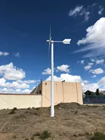 กังหันลมแนวนอนประสิทธิภาพสูง 3KW 4KW 5KW สำหรับระบบออฟกริดและระบบเชื่อมต่อกริด 6