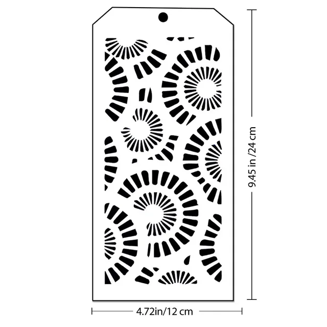 Tropical Leaf Stencil 2