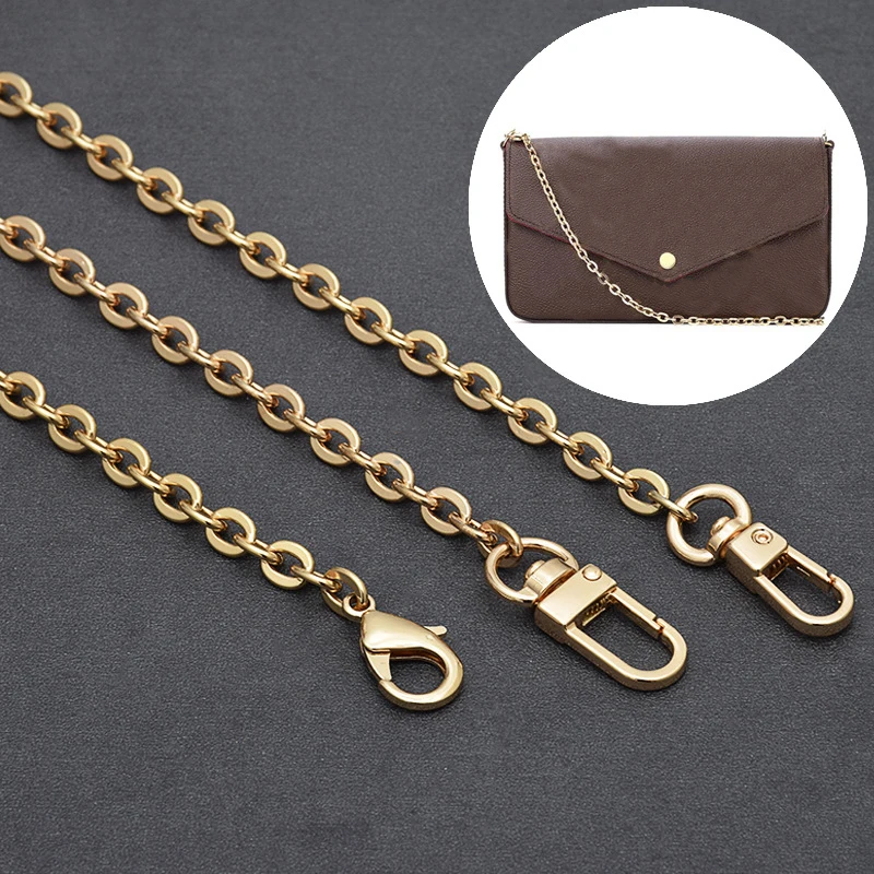 Golden Bag Chain Replacement Bags Strap For LV Women's Bag Metal Extension  Chains Underarm Crossbody Shoulder Belt Accessories - AliExpress