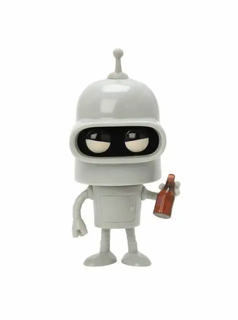 thumbnail image 4 of Nuevas figuras de acción FUNKO POP Anime Futurama Bender Gold n.° 29, figuras de vinilo exclusivas para la convención de verano, juguetes coleccionables, 4 of 5