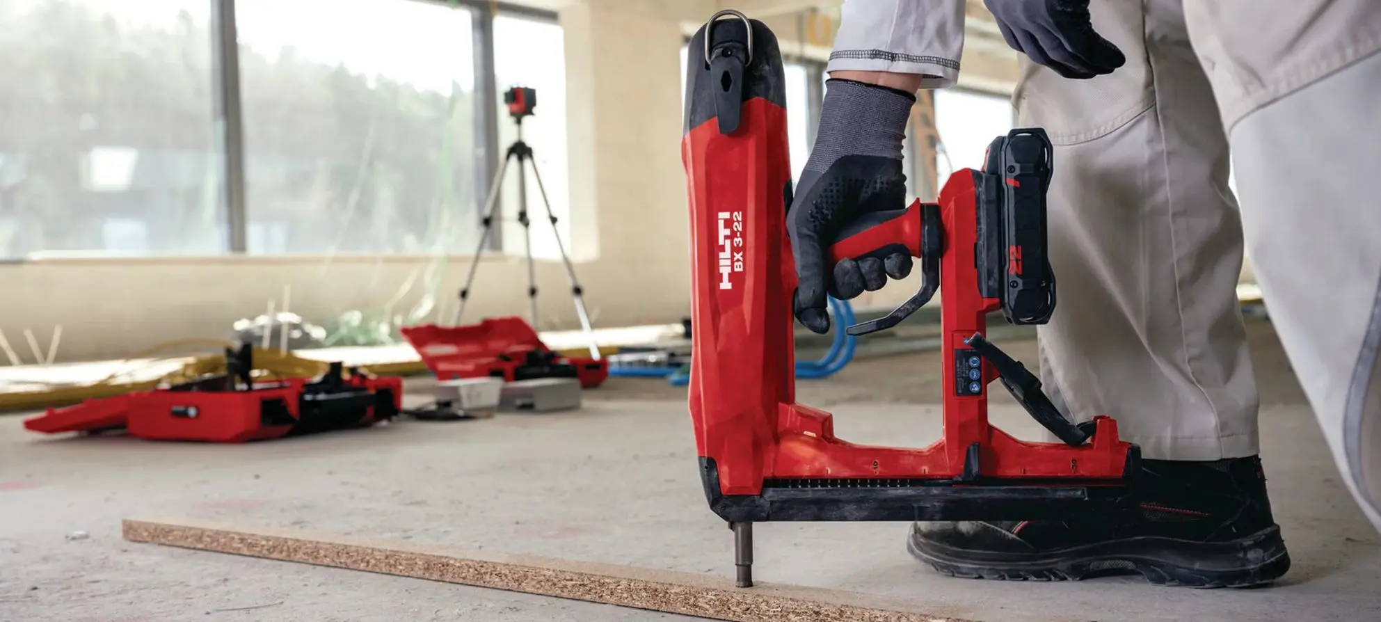 HILTI NURON series BX 3-L-22/ME-22 lithium electric nail gun  