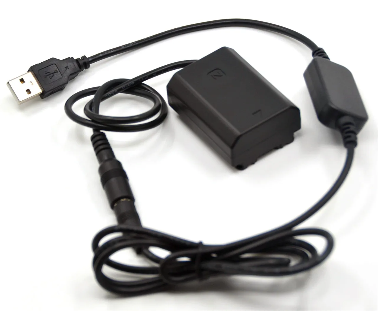 Power Bank USB 5V Cable Adapter + VG-C3EM Dummy Battery NP-FZ100 for Sony Alpha A9 A7RM3 A7RIII A7M3 A7C A6600 A7M4 Camera